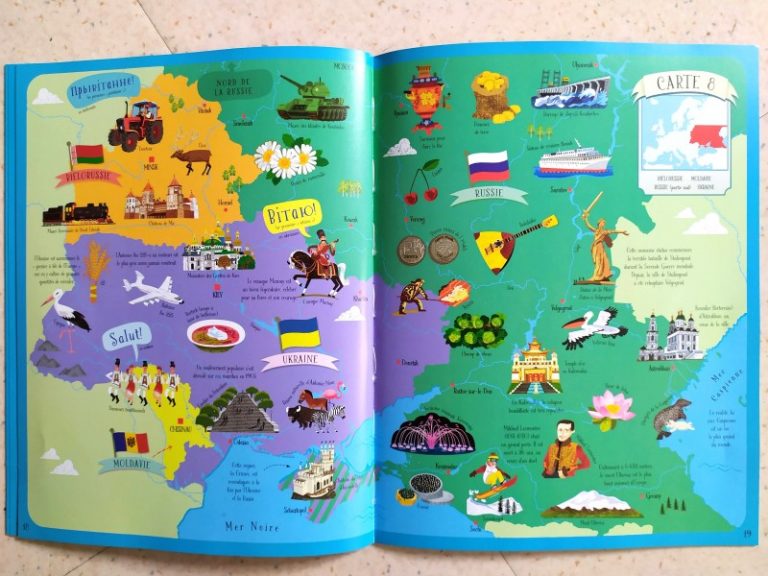 L Atlas De L Europe Coffret Livre Et Puzzle Illustr Usborne